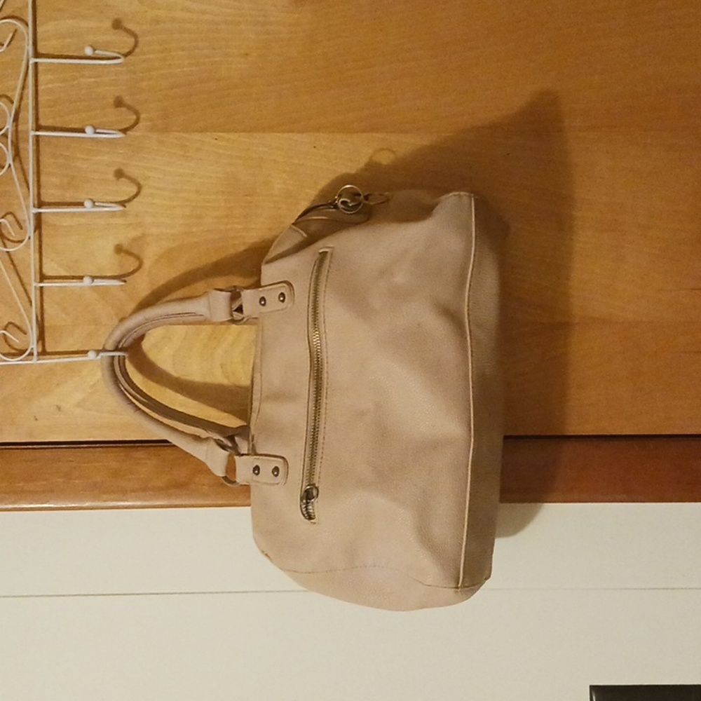 Pink handbag satchel